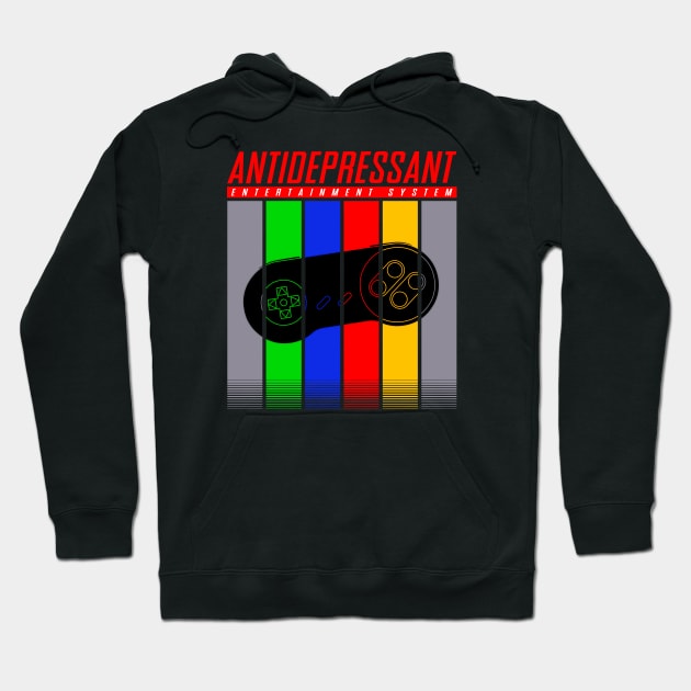 Super Antidepressant Hoodie by TheWellRedMage